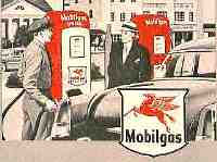 Mobilgas advertisement, 1956